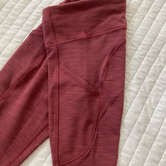 Lululemon size 4 pink leggings - Picture 2 of 6